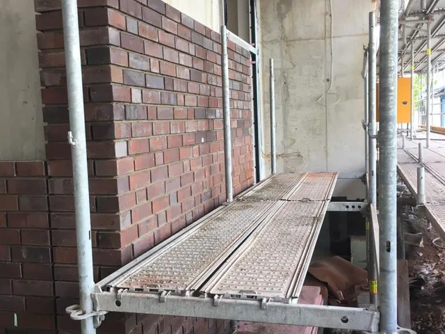 Klinkerfassade, Justizvollzugsanstalt